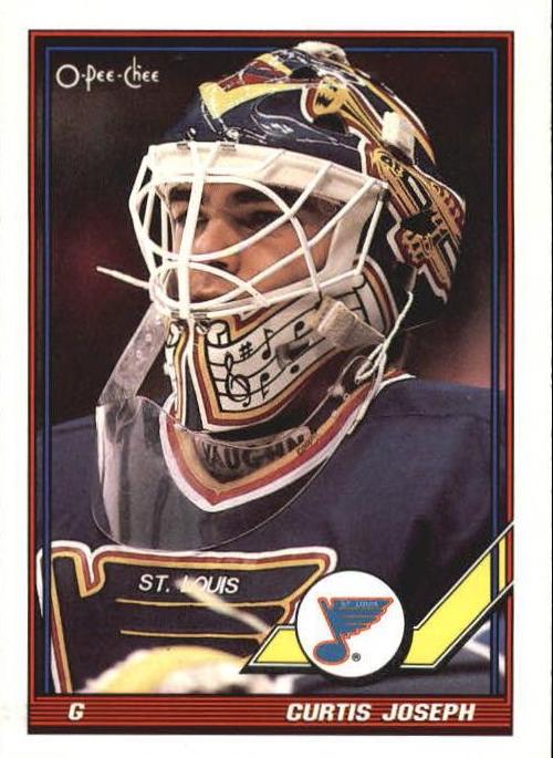 Curtis Joseph #417 Hockey Cards 1991 O-Pee-Chee