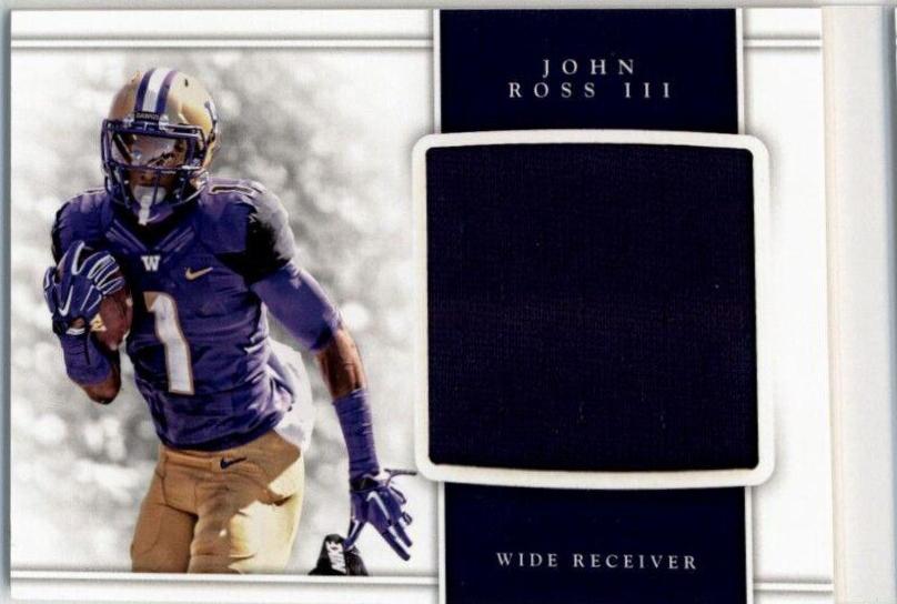 John Ross III #107 2017 Panini National Treasures Collegiate Football