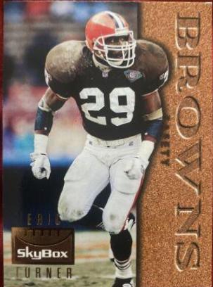 Eric Turner #31 Football Cards 1995 Skybox Premium