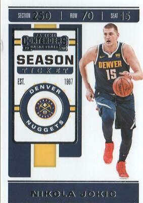 Nikola Jokic #85 2019 Panini Contenders Basketball