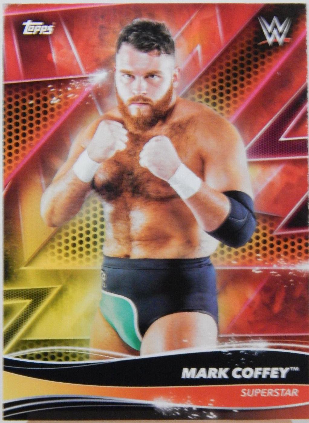 Mark Coffey #81 Wrestling Cards 2021 Topps WWE Superstars