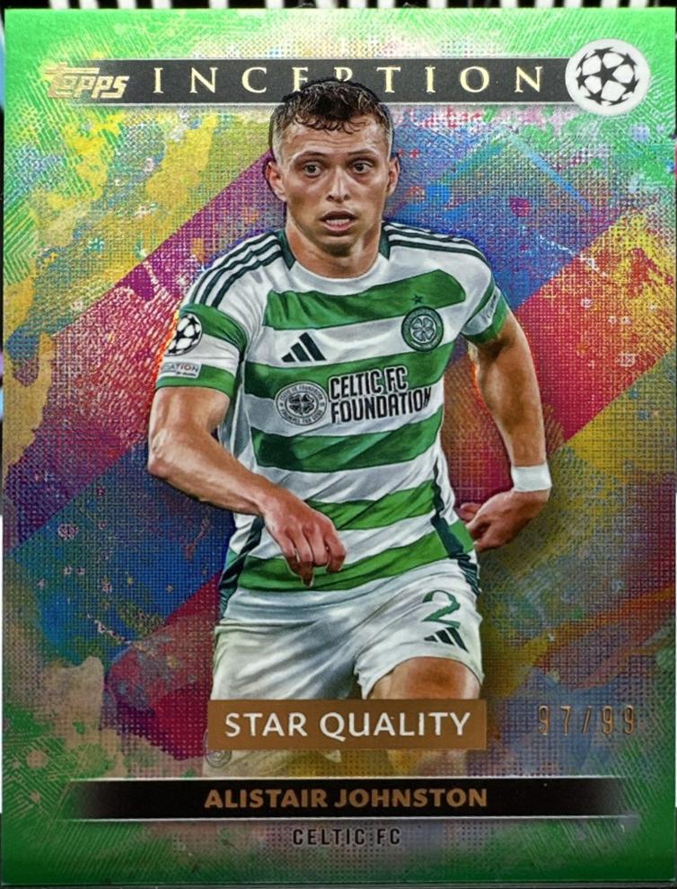 Alistair Johnston #46 2024 Topps Inception UEFA