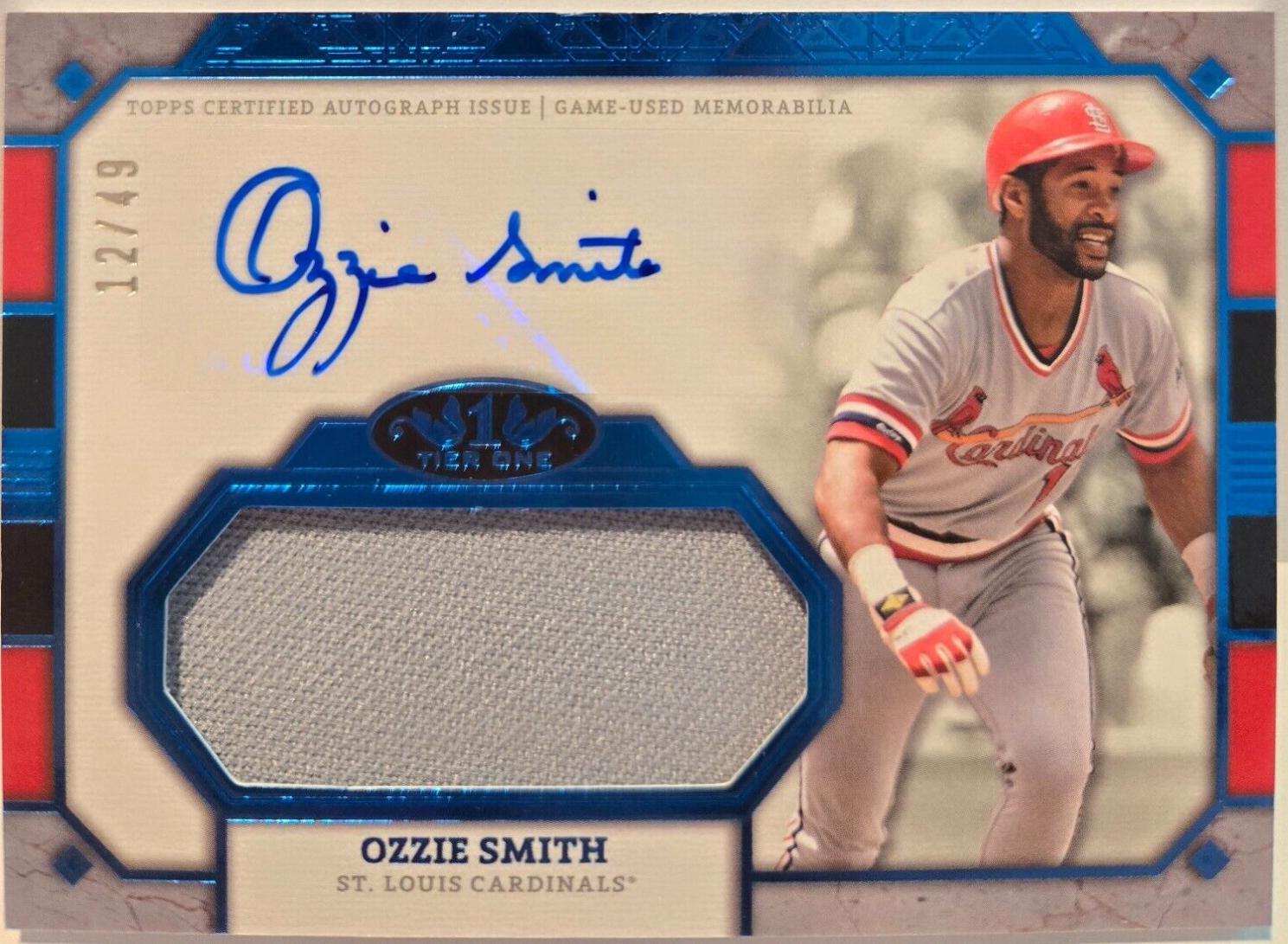 Ozzie Smith [Blue] #AT1JR-OS