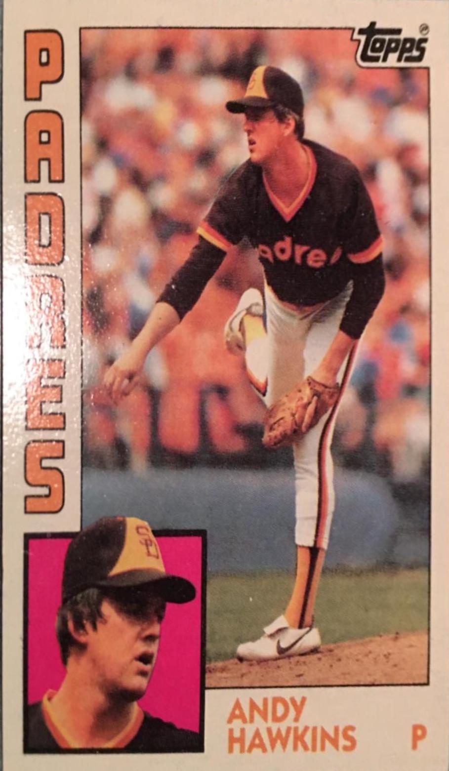 Andy Hawkins #778 Baseball Cards 1984 Topps