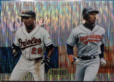 Curtis Goodwin, Kenny Lofton #10 Baseball Cards 1995 Bowman's Best