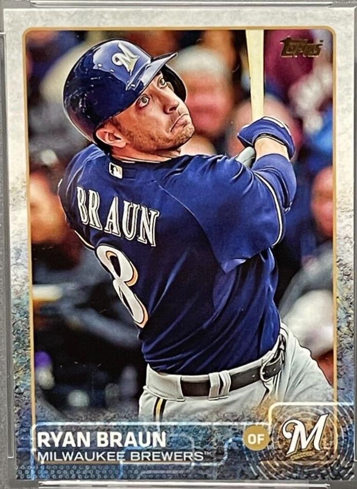 Ryan Braun #262 Baseball Cards 2015 Topps Limited