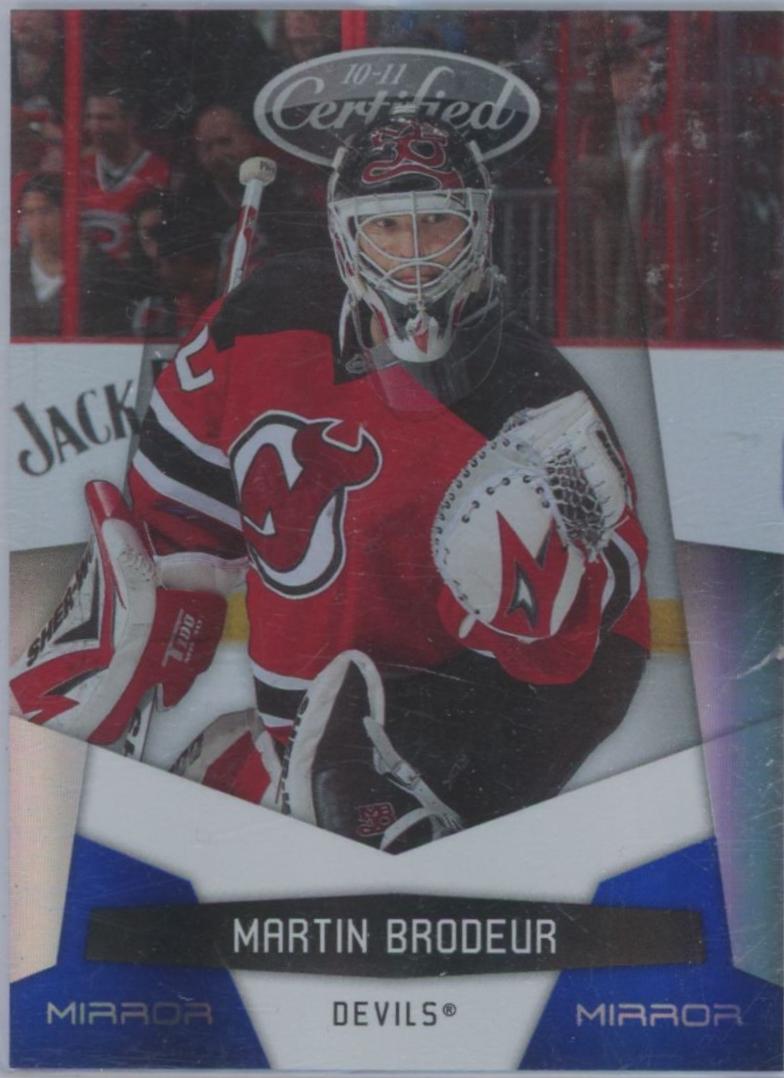 Martin Brodeur [Mirror Blue] #85