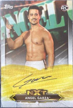 Angel Garza #A-AG Wrestling Cards 2020 Topps WWE NXT Roster Autographs