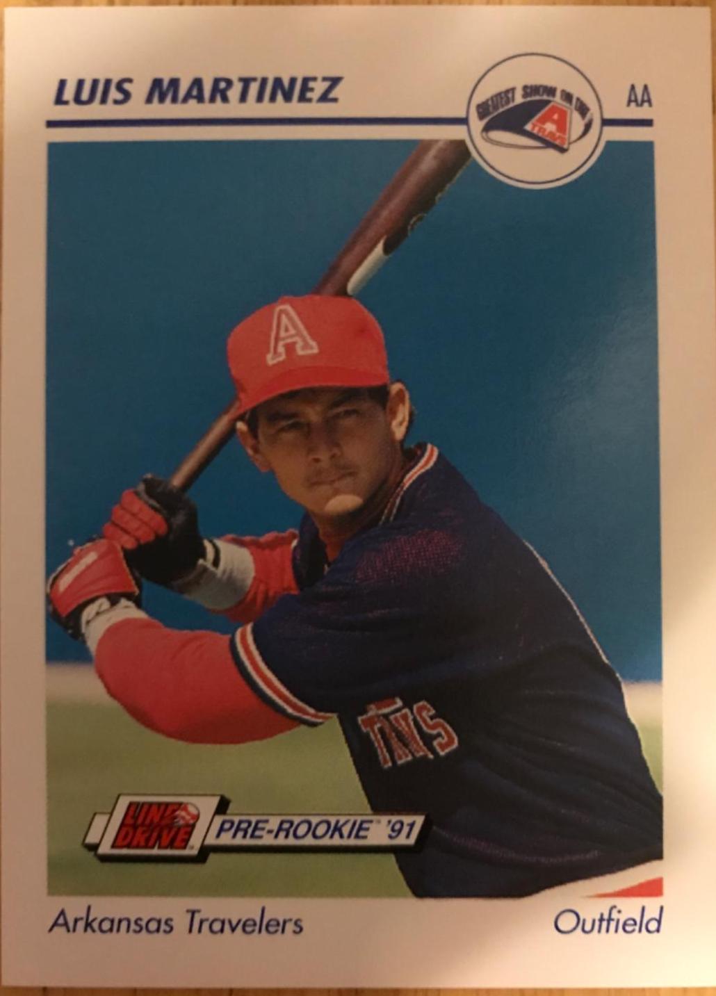 Luis Martinez #38 Baseball Cards 1991 Impel Line Drive Pre Rookie AA