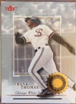 Frank Thomas #46 Baseball Cards 2001 Fleer Authority