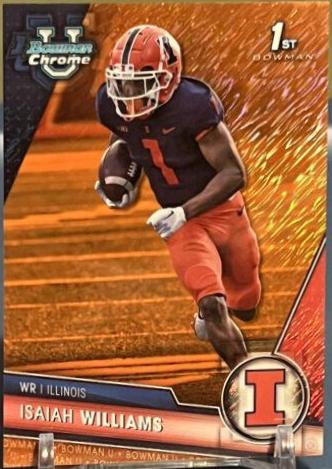 Isaiah Williams [Orange Shimmer] #77