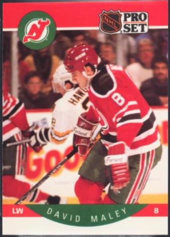 David Maley #171 1990-91 Pro Set Hockey