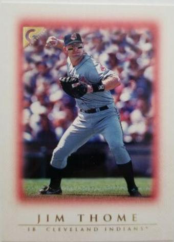 Jim Thome #2 Baseball Cards 1999 Topps Gallery