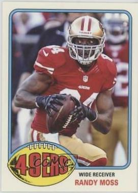 Randy Moss #20 Football Cards 2013 Topps Archives