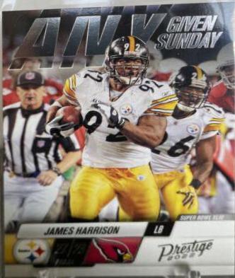 James Harrison #9 Football Cards 2022 Panini Prestige Any Given Sunday