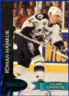 Roman Hamrlik #173 Hockey Cards 1992 Parkhurst
