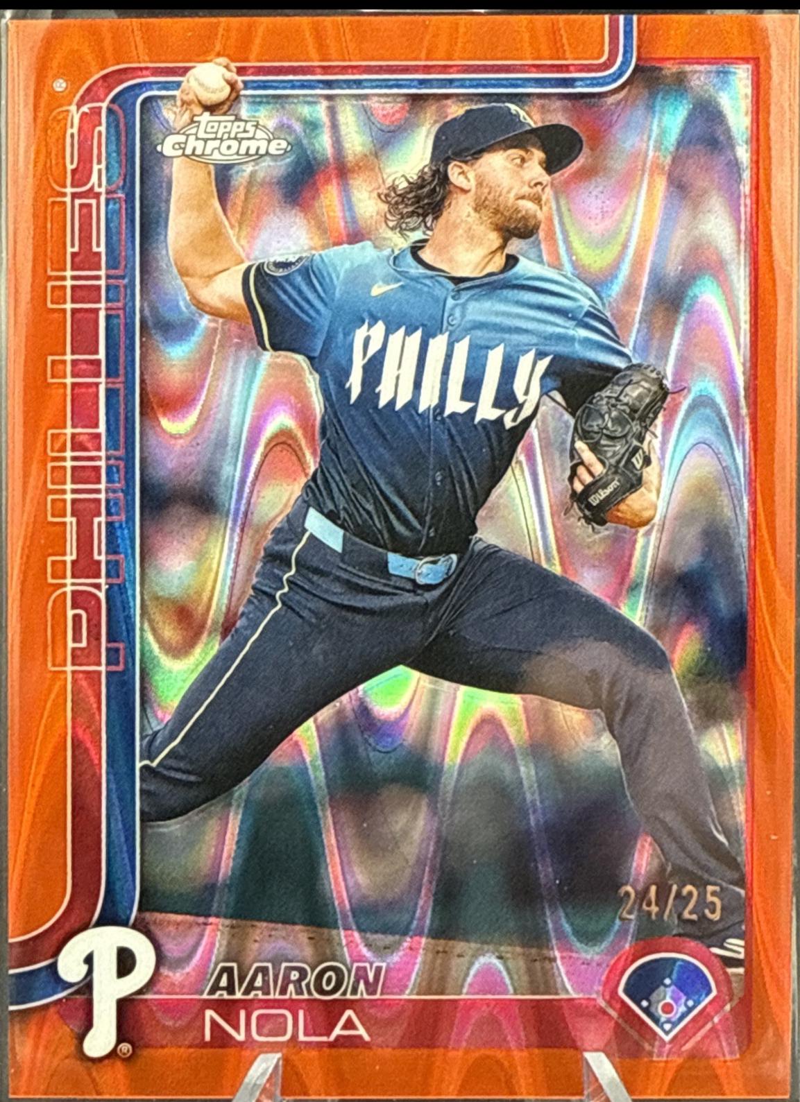 Aaron Nola [Orange Raywave] #286
