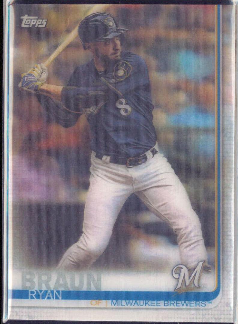 Ryan Braun #614 Baseball Cards 2019 Topps on Demand 3D