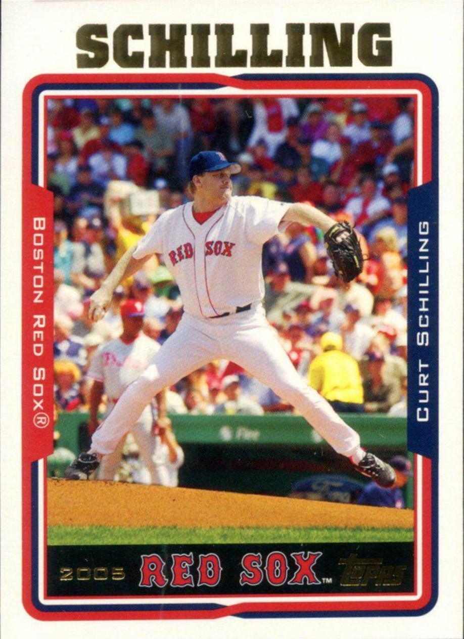 Curt Schilling #70 Baseball Cards 2005 Topps