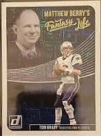 Tom Brady #MBF2 Football Cards 2018 Donruss Fantasy Life