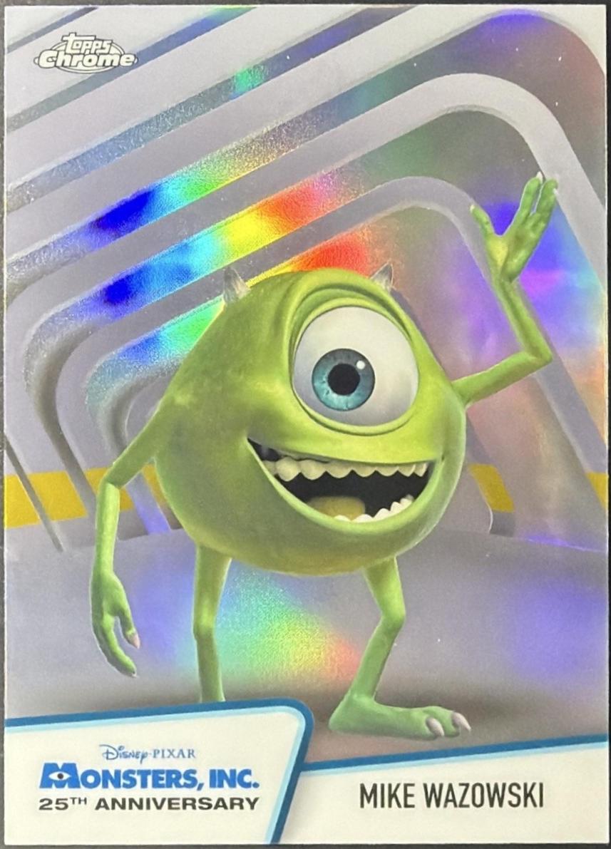 Topps Chrome Monsters, Inc. 25th カード 14枚 Mike Wazowski #MI-5 Prices | 2026 Topps Chrome Disney Monsters Inc