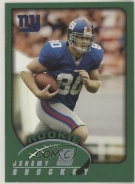 Jeremy Shockey #317 Football Cards 2002 Topps