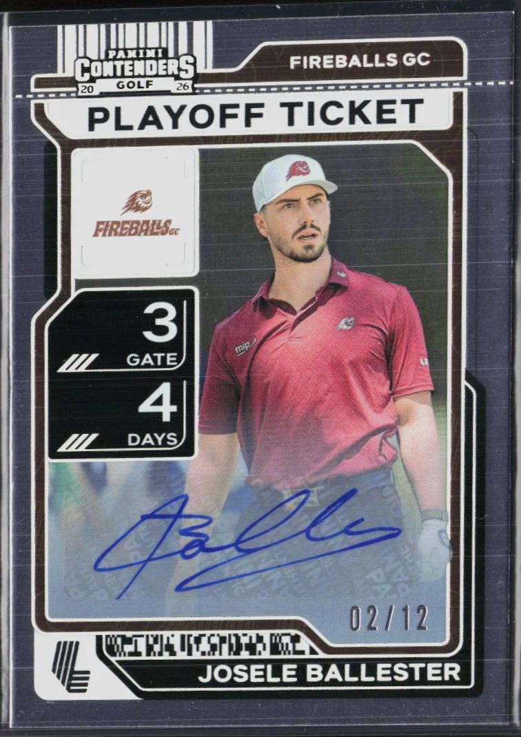 Josele Ballester #14 2026 Panini Contenders LIV Golf