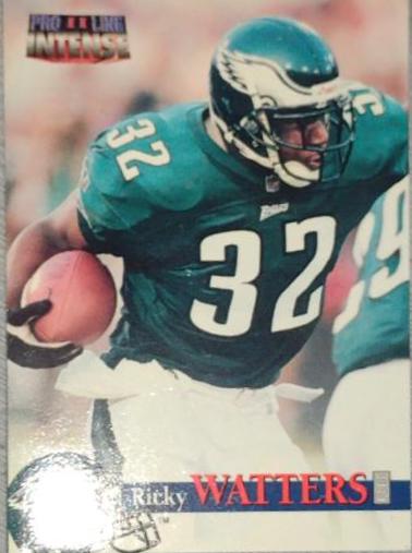 Ricky Watters #99 Football Cards 1996 Pro Line 2 Intense Determined