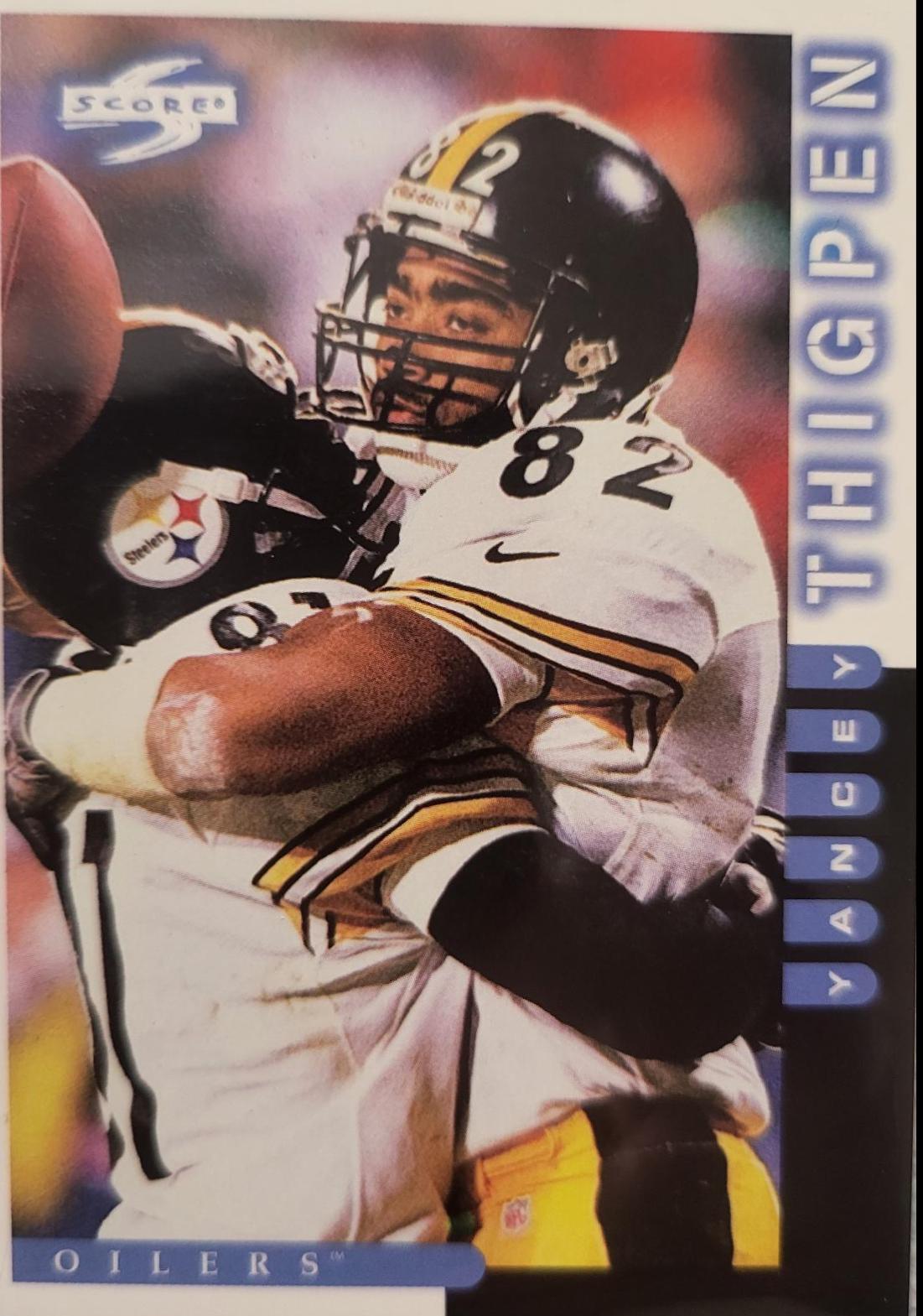 Yancey Thigpen #44 Football Cards 1998 Panini Score