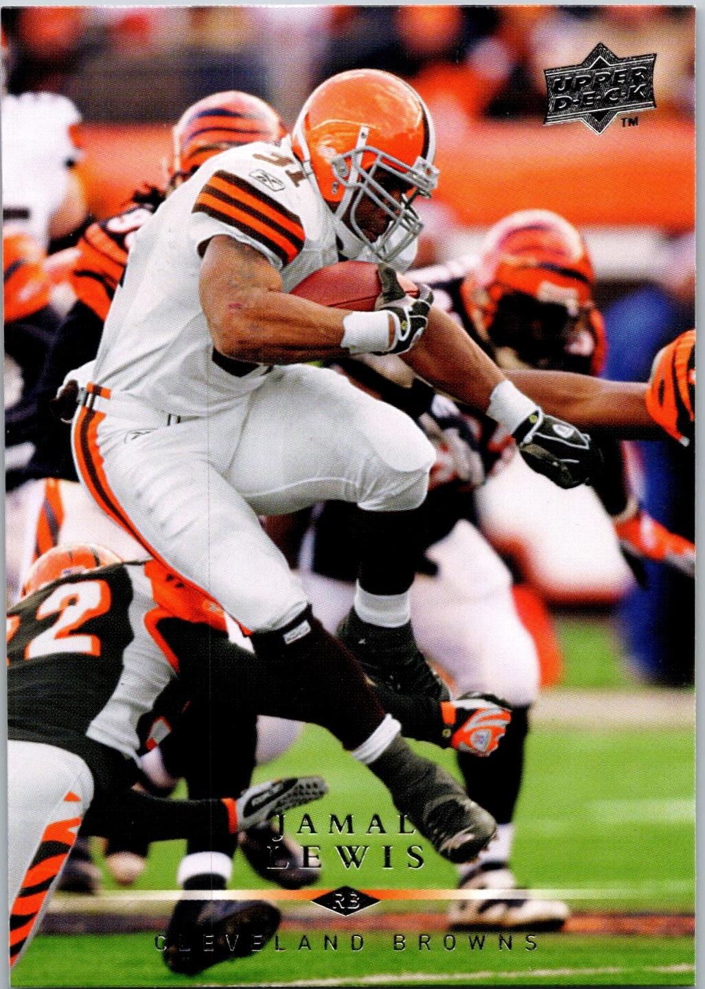 Jamal Lewis #41 Football Cards 2008 Upper Deck