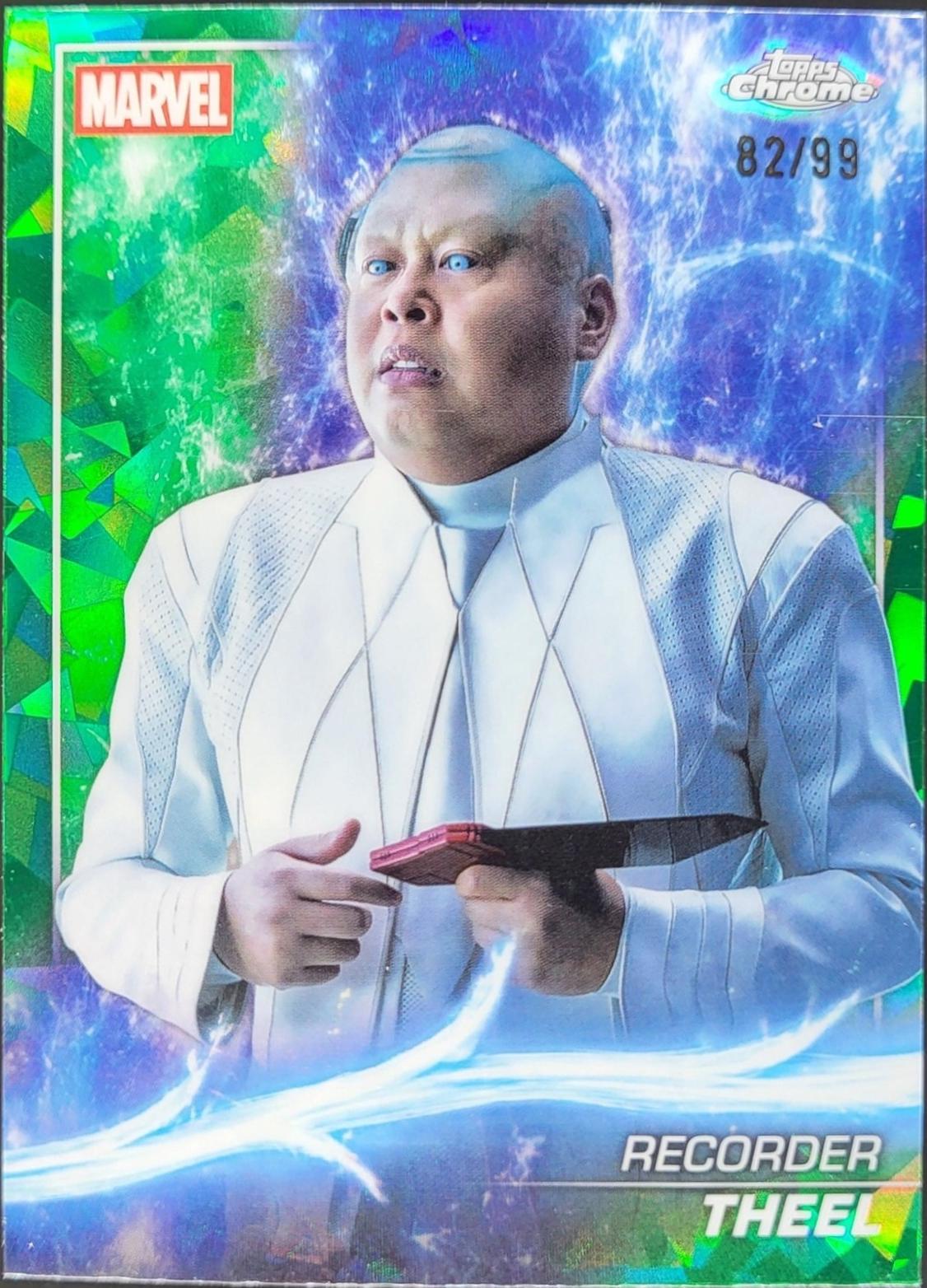 Recorder Theel [Green Sapphire] #152 Prices | Marvel 2025 Topps Chrome ...