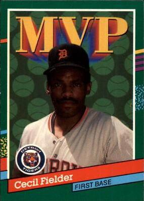 Cecil Fielder #397 Baseball Cards 1991 Donruss