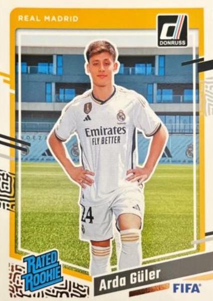 Arda Guler #184 Soccer Cards 2023 Panini Donruss