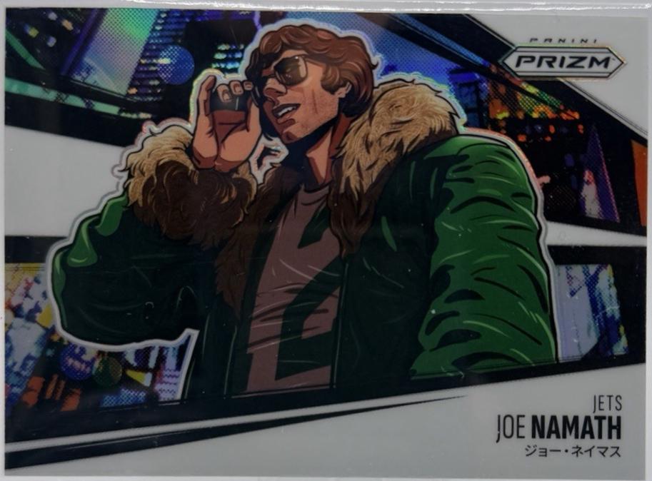 Joe Namath #9 Prices | 2025 Panini Prizm Manga Horizontal | Football Cards