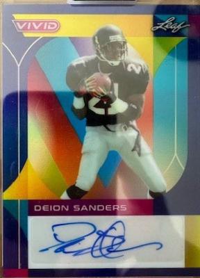 Deion Sanders [Prismatic Navy Blue] #BA-DS1