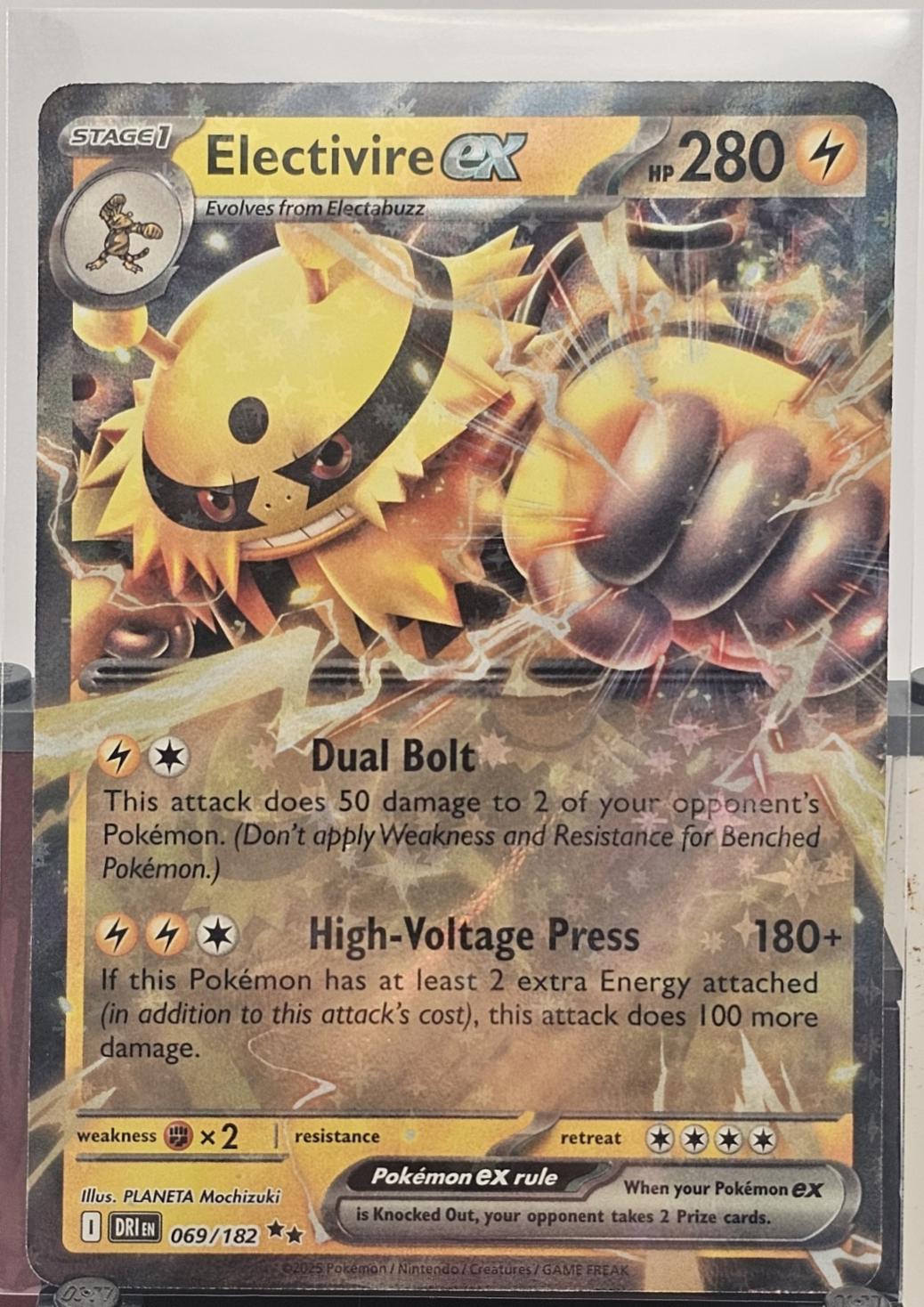 Electivire ex #69 Pokemon Destined Rivals