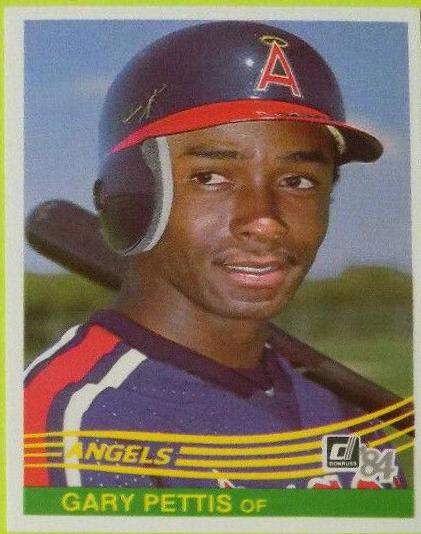 Gary Pettis #647 Baseball Cards 1984 Donruss