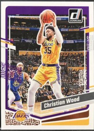 Christian Wood #62 Basketball Cards 2023 Panini Donruss