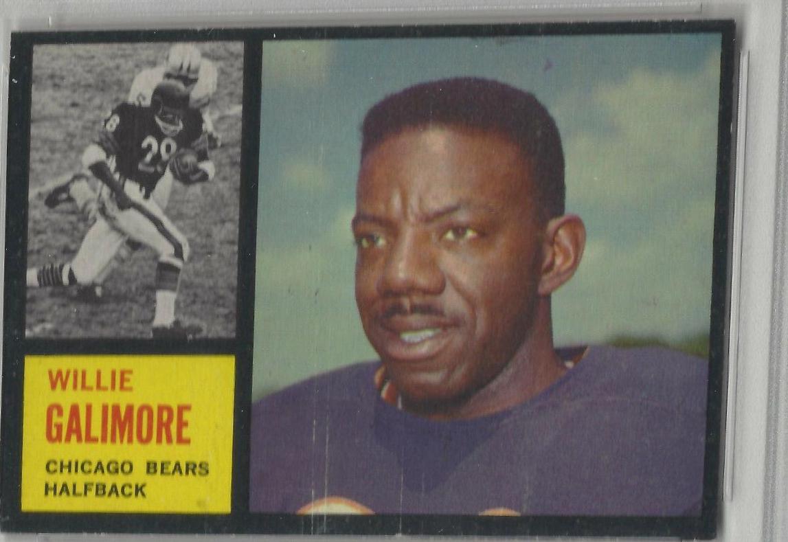Willie Galimore #14 Football Cards 1962 Topps