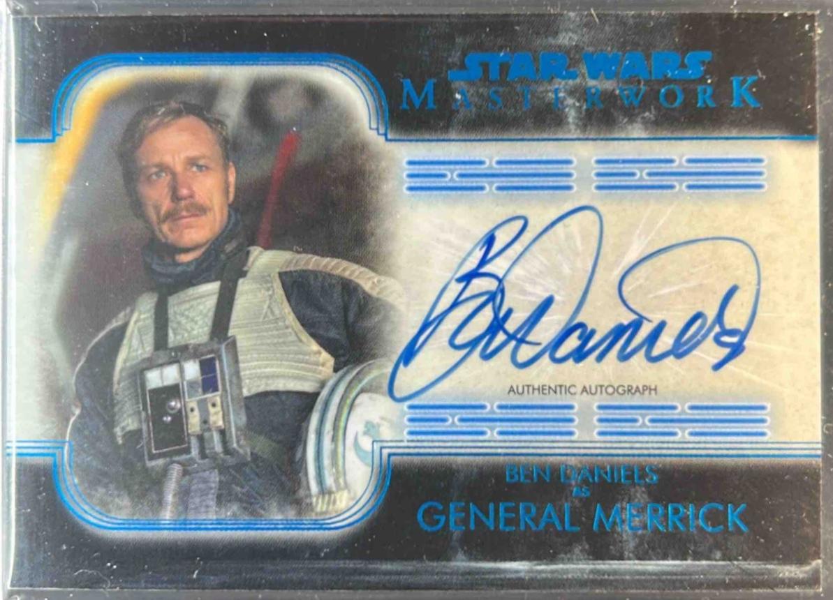 Daniels as General Merrick [Blue Foil] #Ben Prices | Star Wars 2018 ...
