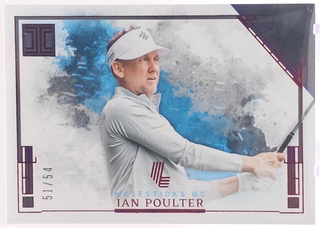 Ian Poulter #78 2025 Panini Impeccable LIV Golf