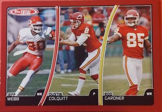 Jeff Webb, Rod Gardner, Dustin Colquitt