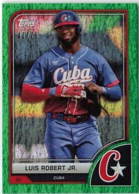 Luis Robert Jr. [Green Sparkle] #88