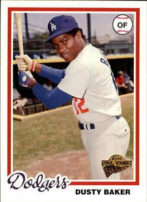 Dusty Baker #44 Baseball Cards 2005 Topps All Time Fan Favorites