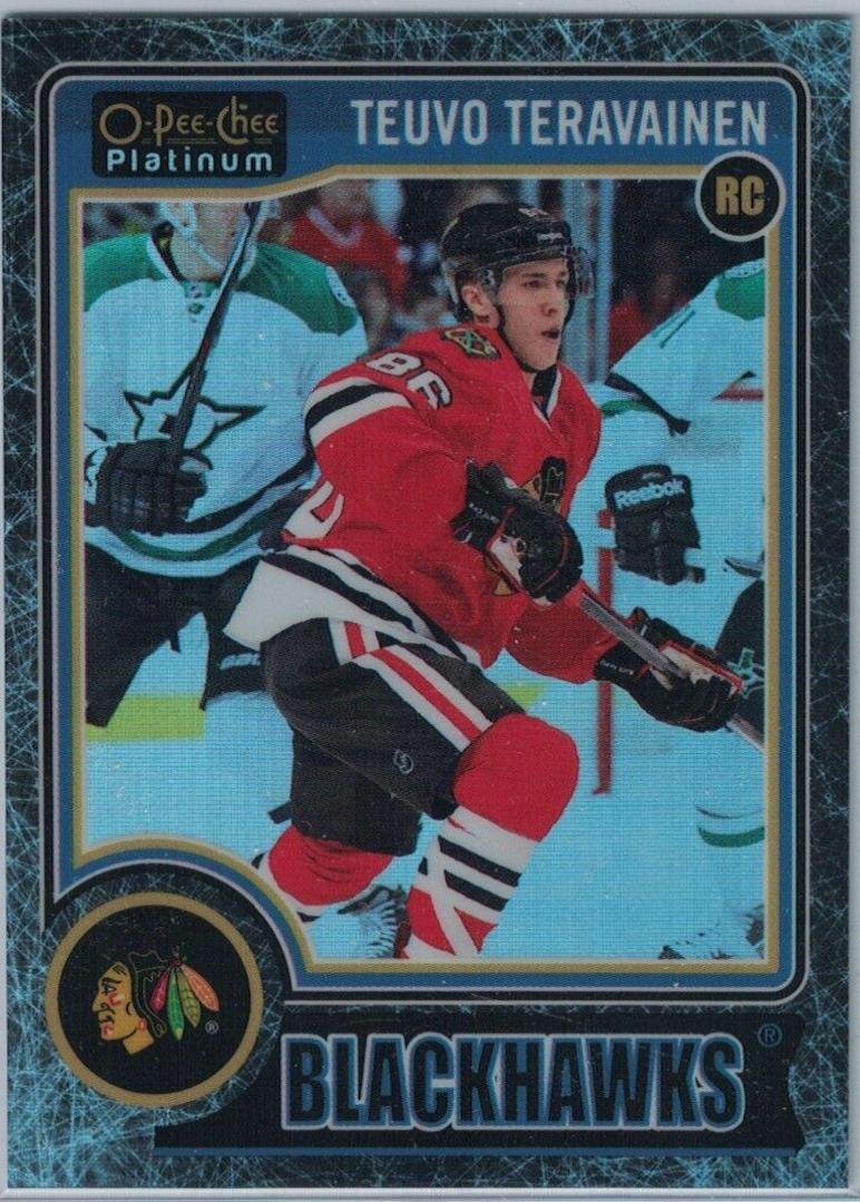 Teuvo Teravainen #157 2014-15 O-Pee-Chee Platinum Hockey