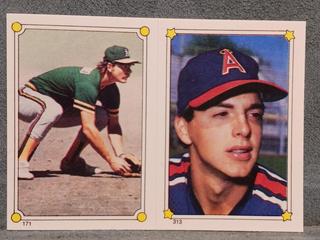 Carney Lansford, Wally Joyner #171, 313