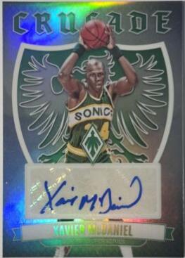 Xavier McDaniel #CS-XMD Basketball Cards 2023 Panini Phoenix Crusade Signature