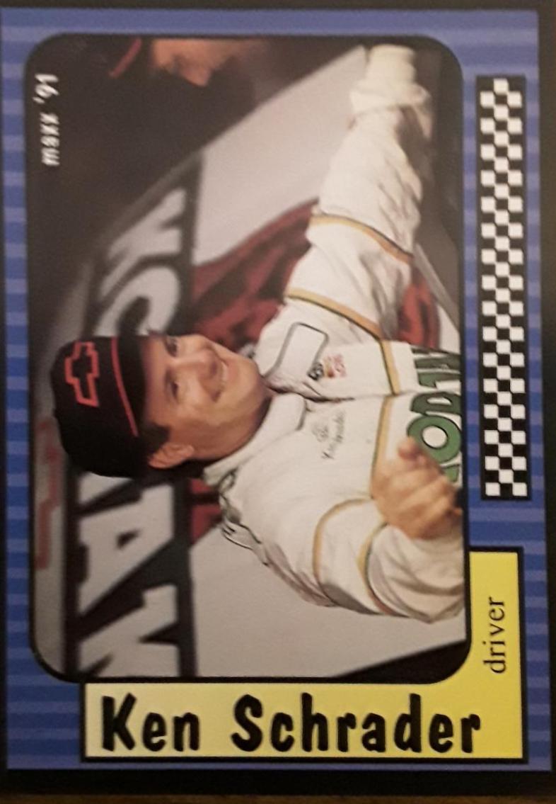 Ken Schrader #25 Racing Cards 1991 Maxx
