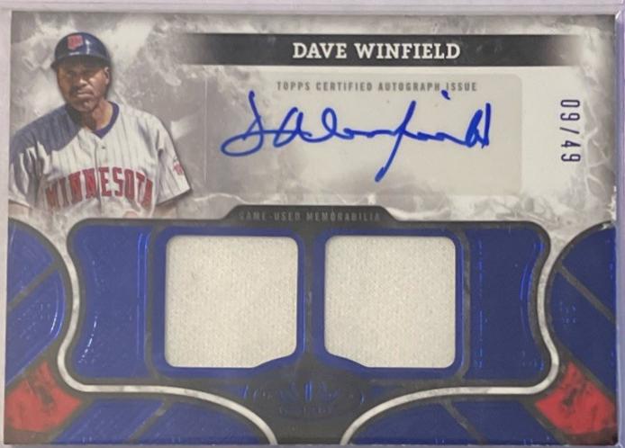 Dave Winfield [Triple Patch] #AT1R-DW