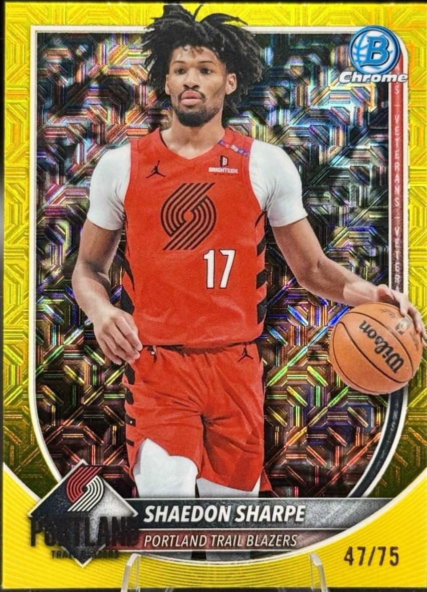 Shaedon Sharpe [Yellow Mojo] #BCV-110